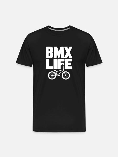 BMX Life - Men's Premium Organic T-Shirt - black