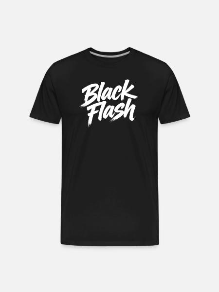 Black flash - Men's Premium Organic T-Shirt - black
