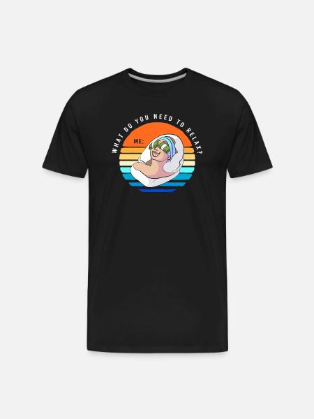 Money Meme Business Wealth - Men's Premium Organic T-Shirt - black