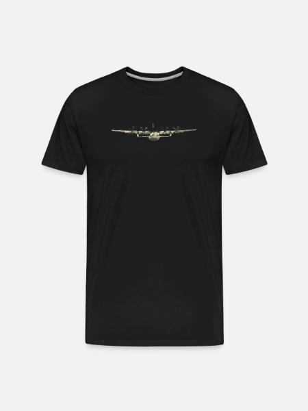 C-130 Herkules - Men's Premium Organic T-Shirt - black