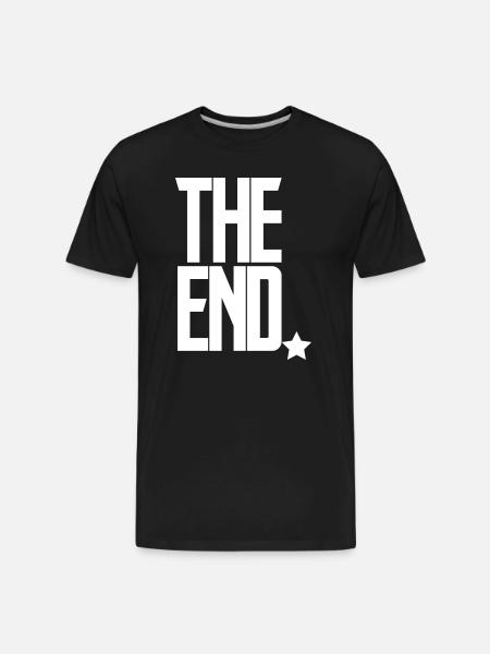 The End Game Screen - Men's Premium Organic T-Shirt - black