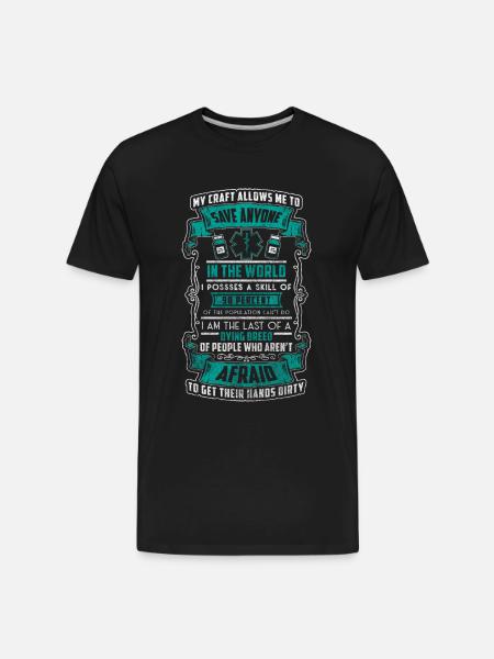 Paramedics Paramedic Medicine 112 - Men's Premium Organic T-Shirt - black