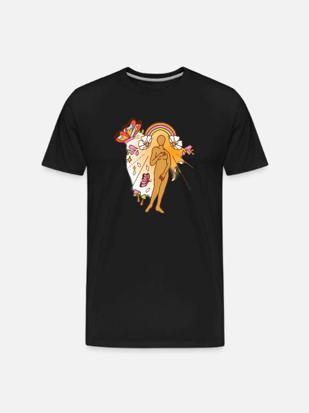 Custom Creations - Men's Premium Organic T-Shirt - black