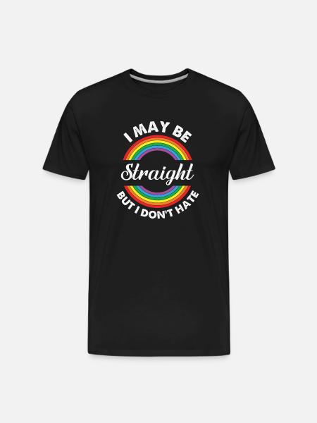 Lgbt Support - Men's Premium Organic T-Shirt - black