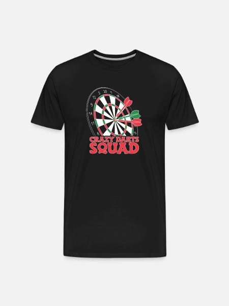 Darts Player Dart - Men's Premium Organic T-Shirt - black