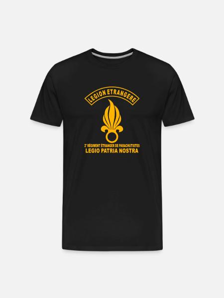 French Foreign Legion - Men's Premium Organic T-Shirt - black