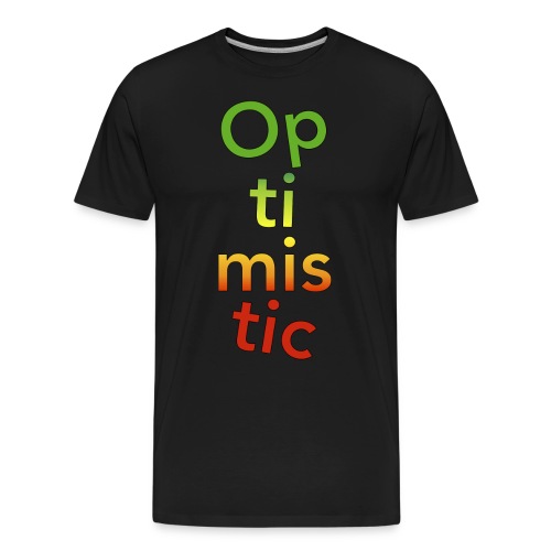 optimistic - Men's Premium Organic T-Shirt