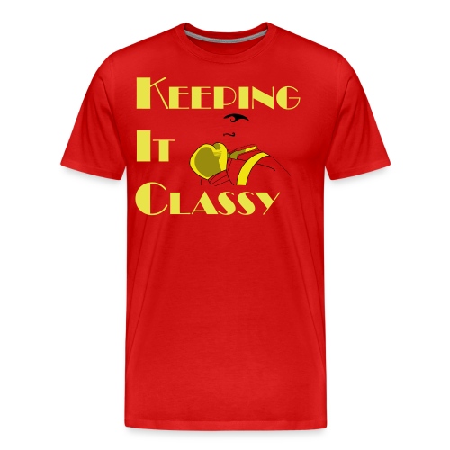Keeping It Classy - Men's Premium Organic T-Shirt