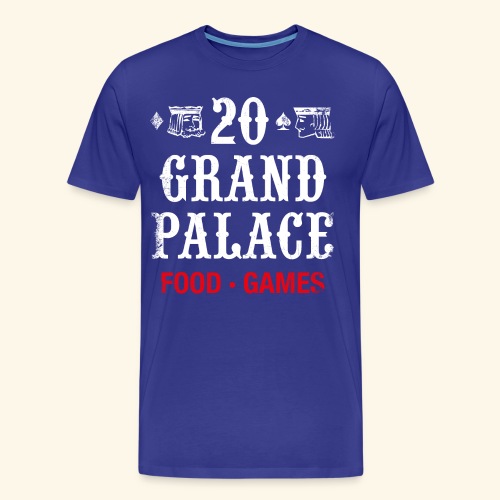 20 Grand Palace (neg.) - Men's Premium Organic T-Shirt