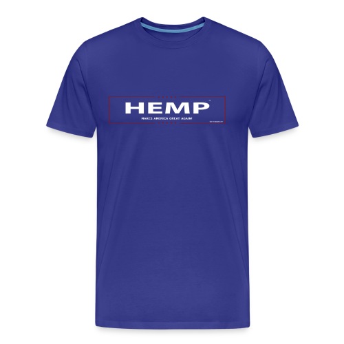 Hemp Makes America Great Again - Men's Premium Organic T-Shirt