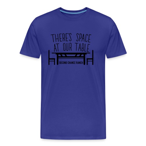 There's space at our table. - Men's Premium Organic T-Shirt