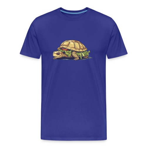 Turtle Sandwich Sticker n' Tee Version - Men's Premium Organic T-Shirt