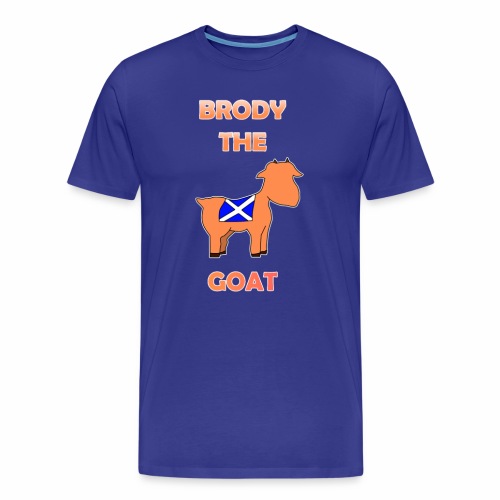 Brody the goat - Men's Premium Organic T-Shirt