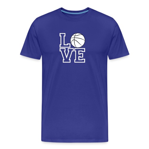 Love & Basketball - Men's Premium Organic T-Shirt
