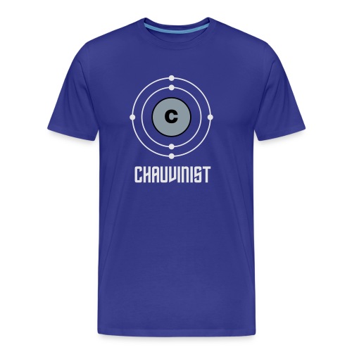 Carbon Chauvinist Electron - Men's Premium Organic T-Shirt