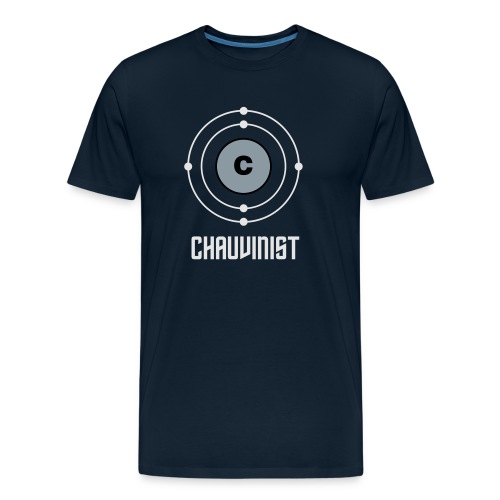 Carbon Chauvinist Electron - Men's Premium Organic T-Shirt
