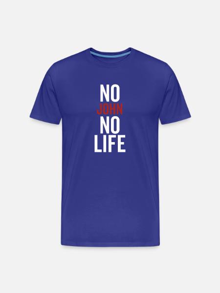 No John No Life - Men's Premium Organic T-Shirt - royal blue