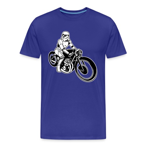 Stormtrooper Motorcycle - Men's Premium Organic T-Shirt