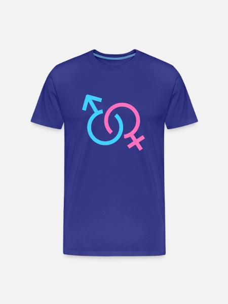 connection - Men's Premium Organic T-Shirt - royal blue