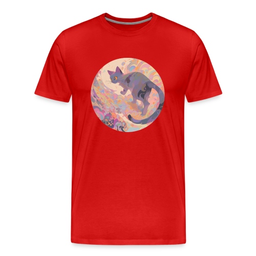 Wandering Cat - Men's Premium Organic T-Shirt