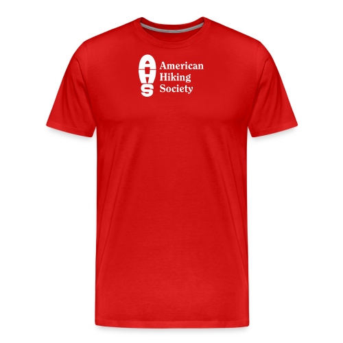 American Hiking Society Logo - Men's Premium Organic T-Shirt
