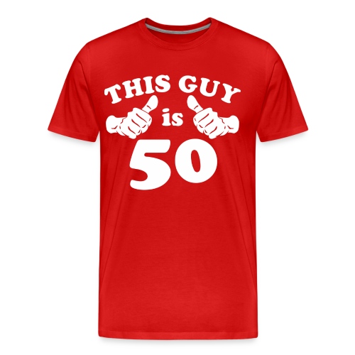 This Guy is 50 - Men's Premium Organic T-Shirt