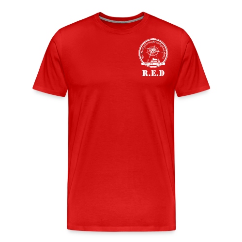 RED Shirt Friday Soldier Flag - Men's Premium Organic T-Shirt