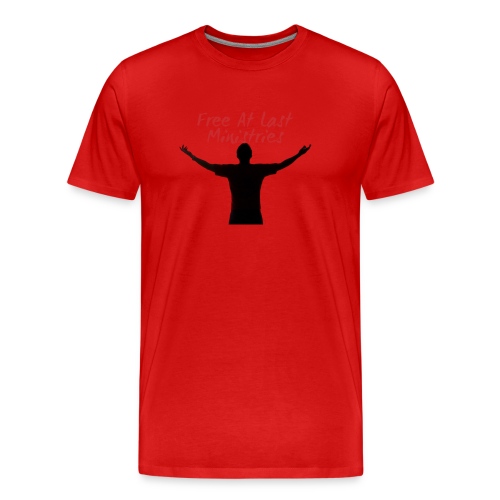 Free At Last Ministries Logo - Men's Premium Organic T-Shirt