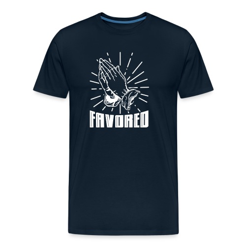 Favored - Alt. Design (White Letters) - Men's Premium Organic T-Shirt