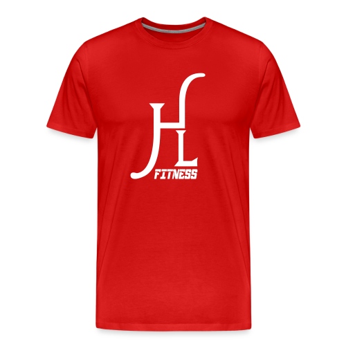 HLF Vector WHT - Men's Premium Organic T-Shirt