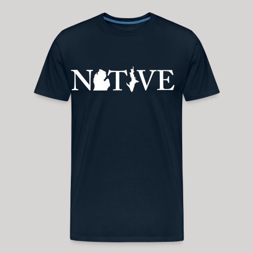 Native Michigander - Men's Premium Organic T-Shirt