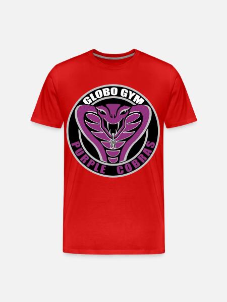 Globo GYM - Men's Premium Organic T-Shirt - red