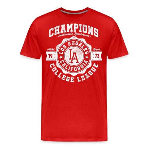 College Champions Los Angeles - Men's Premium Organic T-Shirt