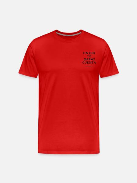 Sacrifice is reward - Men's Premium Organic T-Shirt - red