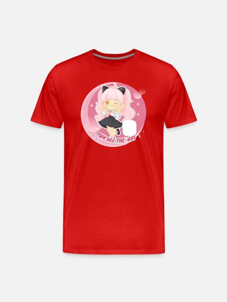 fun_all_the_way - Men's Premium Organic T-Shirt - red