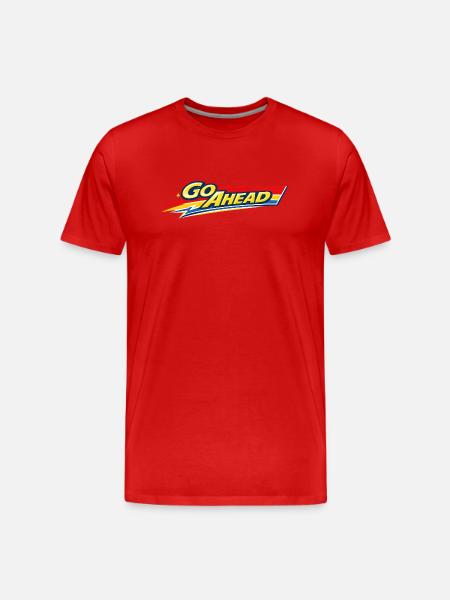 Go Ahead - Men's Premium Organic T-Shirt - red
