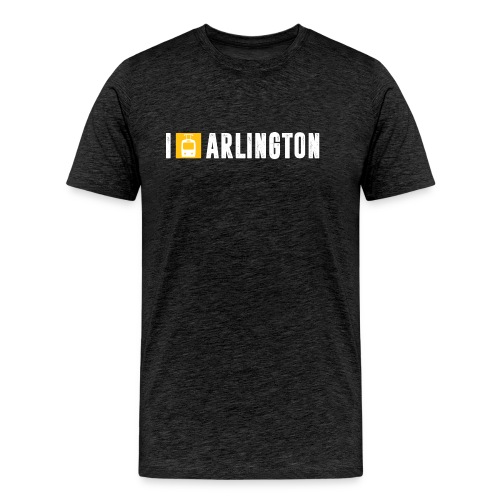 I Streetcar Arlington - Men's Premium Organic T-Shirt