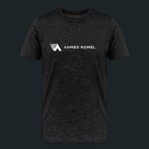 Ahmed Romel - Text logo - Men's Premium Organic T-Shirt