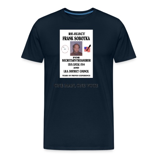 One Man One Vote - Men's Premium Organic T-Shirt