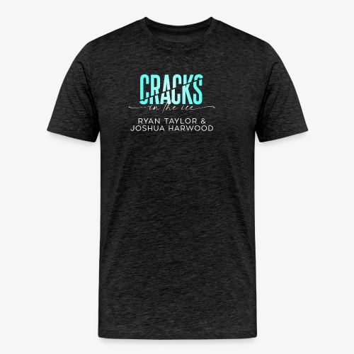 Cracks in the Ice Title White - Men's Premium Organic T-Shirt