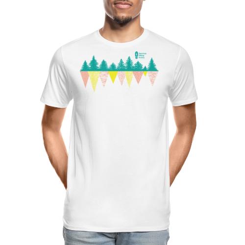 Treeline Geometry - Men's Premium Organic T-Shirt