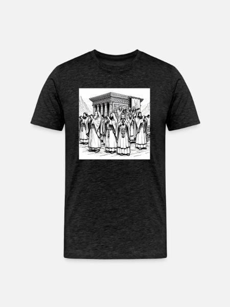 Blow - Men's Premium Organic T-Shirt - charcoal grey