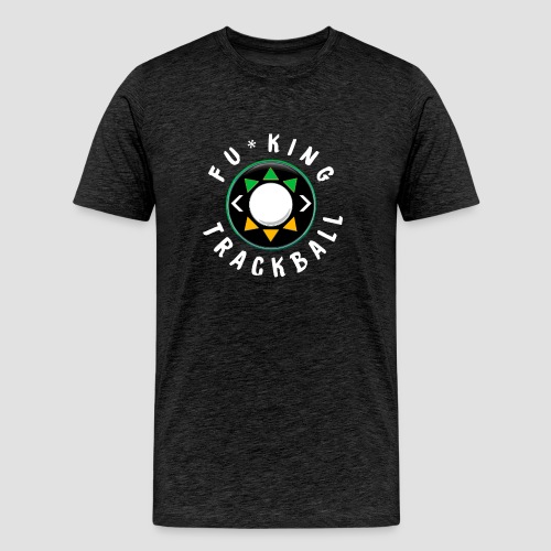 TrackballHate - Men's Premium Organic T-Shirt