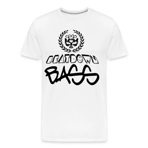 BEATDOWN BLACK LOGO - Men's Premium Organic T-Shirt