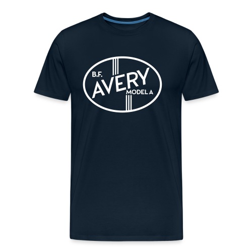 B.F. Avery Model A emblem - Autonaut.com - Men's Premium Organic T-Shirt