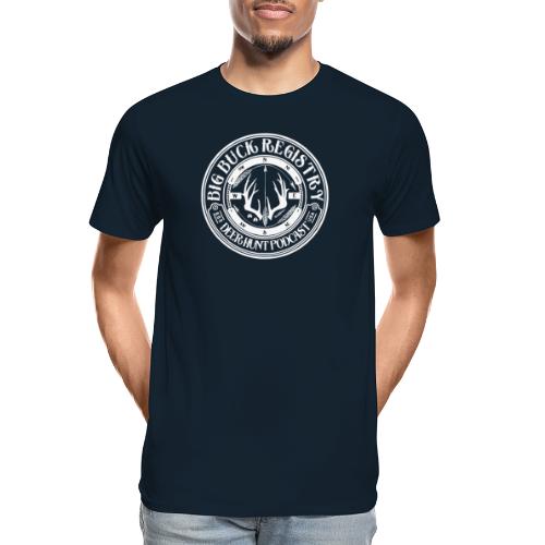 Big Buck Registry White Seal - Men's Premium Organic T-Shirt