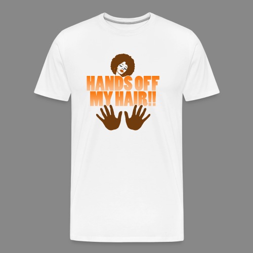 Hands Off! - Men's Premium Organic T-Shirt