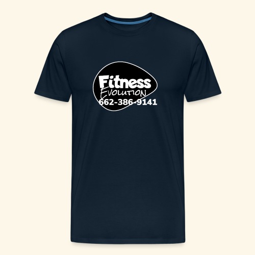 Fitness Evolution Workout Shirt Black - Men's Premium Organic T-Shirt