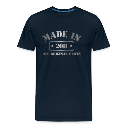 Made in 2011 - Men's Premium Organic T-Shirt