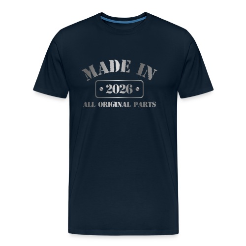 Made in 2026 - Men's Premium Organic T-Shirt